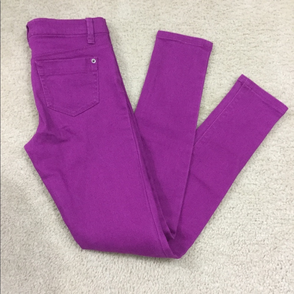 Sanctuary Surplus Fuschia Skinny Denim Jeans